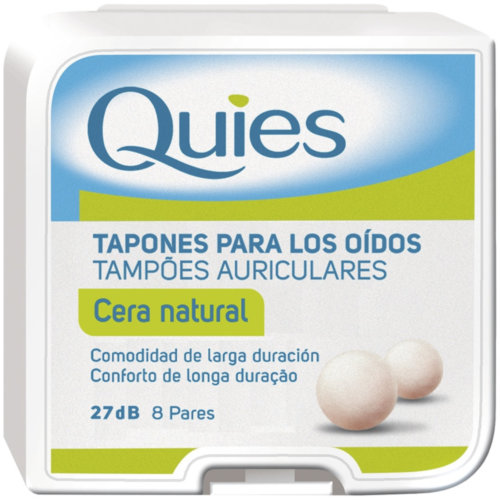 Tapones oidos cera antirruido quies 16 unidades - quies