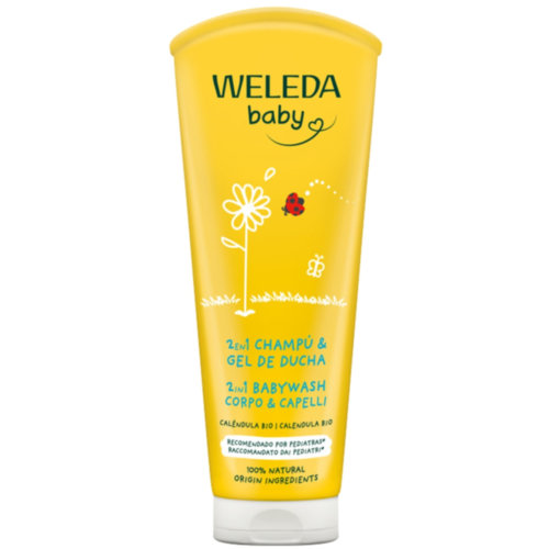 Weleda champu y gel de ducha calendula  1 tubo 200 ml