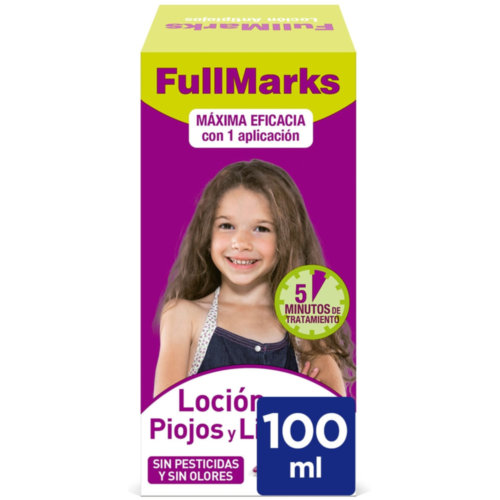 Fullmarks locion antipiojos 1 envase 100 ml - antipiojos