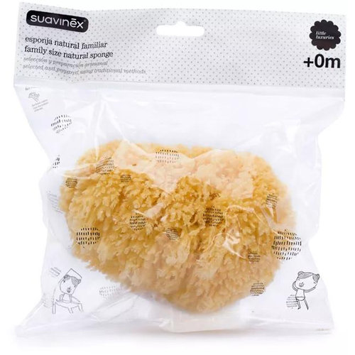 Esponja baño infantil suavinex natural grande 1 unidad - suavinex natural