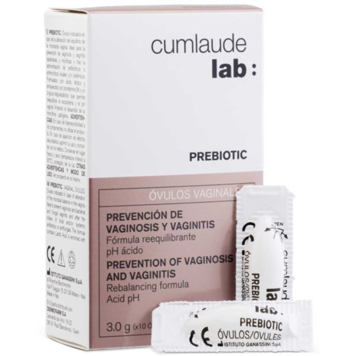 Cumlaude lab: prebiotic ovulos  10 ovulos vaginales
