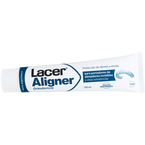 Lacer aligner ortodoncia pasta dentifrica sin co