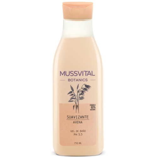 Mussvital essentials botanics gel de baño avena  1 envase 750 ml