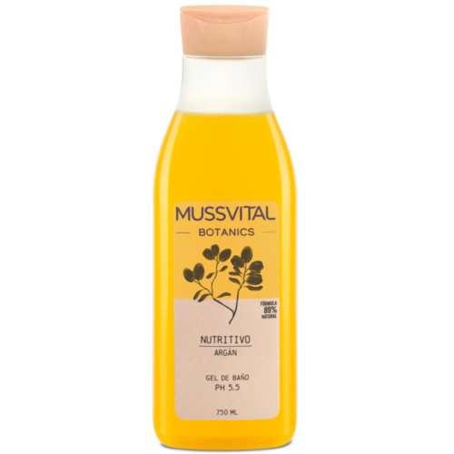 Mussvital gel de baño argan 750ml