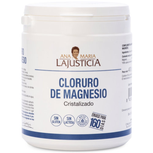 Cloruro de magnesio cristalizado ana maria lajusticia 1 envase 400 g - ana maria lajusticia