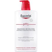Eucerin oleogel de ducha piel muy seca y sensible ph 5  1 envase 1 l - eucerin piel sensible ph-5