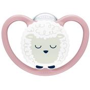 Chupete silicona nuk space nigth 18 - 36 meses 1 unidad - nuk space nigth