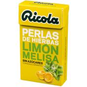 Ricola perlas limon melisa 25g
