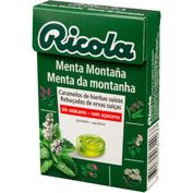 Ricola caramelos sin azucar  1 envase 50 g sabor menta montaña