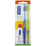 Cepillo dental adulto vitis access suave blister 2 unidades - vitis access