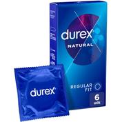 Durex natural plus preservativos 6 unidades - preservativos