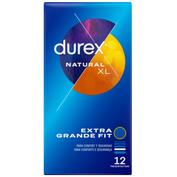 Durex natural xl preservativos 12 unidades - preservativos