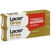 Lacer oros pasta dentÃ­frica duplo 125ml