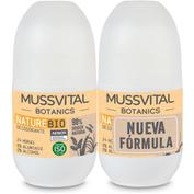 Mussvital pack deo roll-on nature 2x75ml
