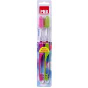 Cepillo dental adulto phb plus medio duplo - phb plus