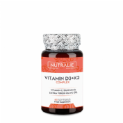 Nutralie vitamin d3 + k2 complex  60 capsulas