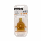 Tetina latex boca ancha papilla suavinex 2 unidades - suavinex