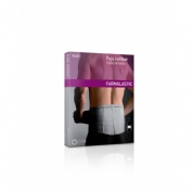 Faja lumbosacra corta farmalastic 1 unidad talla pequeña/mediana color gris - farmalastic