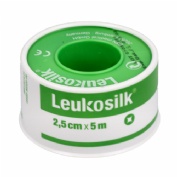 Esparadrapo hipoalergico leukosilk 1 unidad 5 m x 2,5 cm - leukosilk