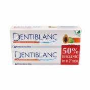 Dentiblanc blanqueador intensivo pasta dental  2 envases 100 ml duplo