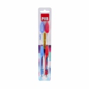 Cepillo dental adulto phb plus medio duplo - phb plus