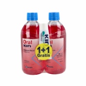 Oralkin enjuague bucal  2 frascos 500 ml pack 1+1