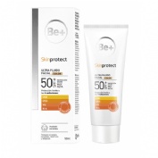 Be+ skin protect ultrafluido facial spf50+  1 tubo 50 ml color