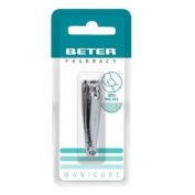 Cortauñas beter cromado lima tipo aleman 5,6 cm - beter