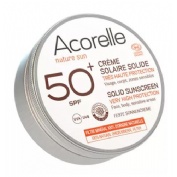 Acorelle crema solar solida spf50+ 30g