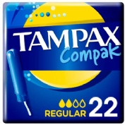 Tampax compak  regular 22 u