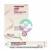 MAGNESIA CINFA 2,4 g SUSPENSION ORAL , 14 sobres