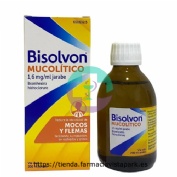 BISOLVON MUCOLITICO 1,6 mg/ ml JARABE, 1 frasco de 200 ml