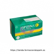 ASPIRINA C 400 mg/240 mg COMPRIMIDOS EFERVESCENTES , 20 comprimidos