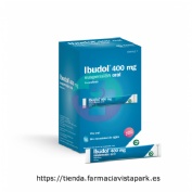 IBUDOL 400 MG SUSPENSION ORAL , 20 sobres