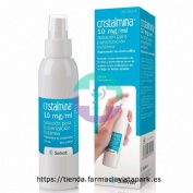 CRISTALMINA 10 mg/ml SOLUCION PARA PULVERIZACION CUTANEA, 1 frasco de 125 ml