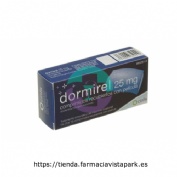 DORMIREL 25 mg COMPRIMIDOS RECUBIERTOS CON PELICULA, 16 comprimidos