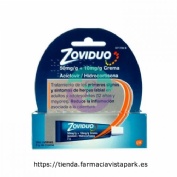 ZOVIDUO 50 mg/g + 10 mg/g CREMA , 1 tubo de 2 g