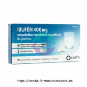 IBUFEN 400 mg COMPRIMIDOS RECUBIERTOS CON PELICULA 20 comprimidos