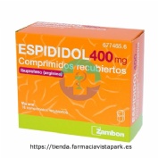 ESPIDIDOL 400 mg COMPRIMIDOS RECUBIERTOS, 18 comprimidos