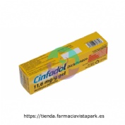 CINFADOL 11,6 MG/G GEL, 1 tubo de 60 g