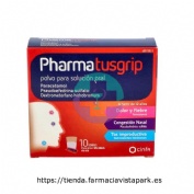PHARMAGRIP TOS Y CONGESTIÓN POLVO PARA SOLUCION ORAL, 10 sobres