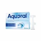 Aquoral gotas oftalmicas lubricantes esteriles 20 monodosis 0,5 ml - gotas oftalmicas lubricantes es