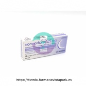 NORMODORM 25 MG COMPRIMIDOS RECUBIERTOS CON PELICULA , 14 comprimidos