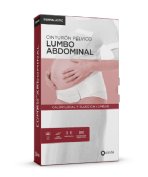 Cinturon pelvico lumboabdominal farmalastic 1 unidad talla mediana color blanco - farmalastic