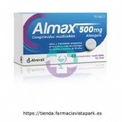 ALMAX 500 mg COMPRIMIDOS MASTICABLES,48 comprimidos