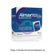 ALMAX FORTE 1,5 g SUSPENSION ORAL,24 sobres