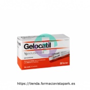 GELOCATIL 1 g SOLUCION ORAL,10 sobres