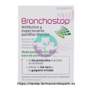 BRONCHOSTOP ANTITUSIVO Y EXPECTORANTE PASTILLAS BLANDAS, 20 pastillas