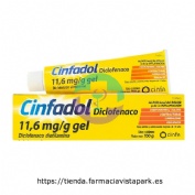 CINFADOL 11,6 MG/G GEL, 1 tubo de 100 g