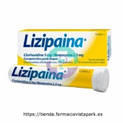 LIZIPAINA CLORHEXIDINA 5 MG/BENZOCAINA 2,5 MG COMPRIMIDOS PARA CHUPAR ,20 comprimidos